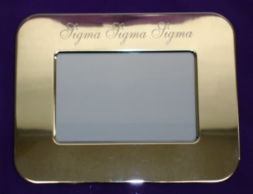 Silver Engraved Frame